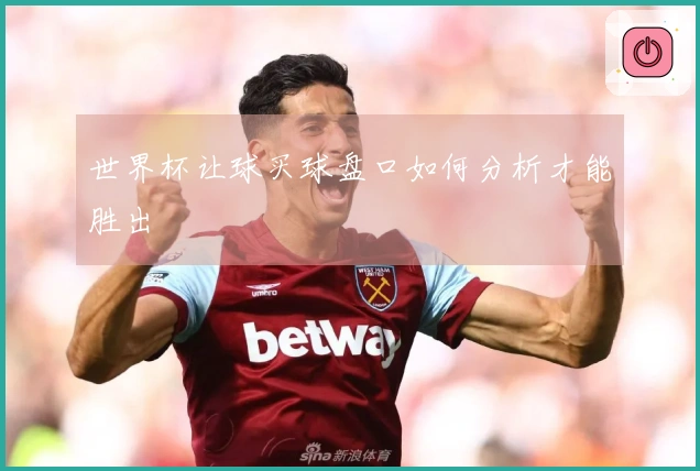 世界杯让球买球盘口如何分析才能胜出
